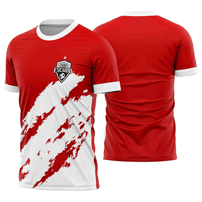 Arte Vetor Camisa Futebol Amador Mod-379