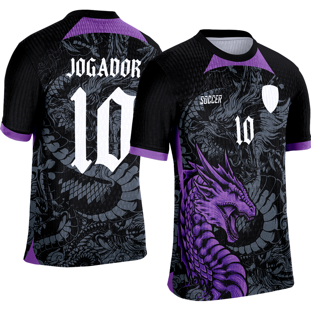 Arte Vetor Camisa Interclasse Dragão Mod-463