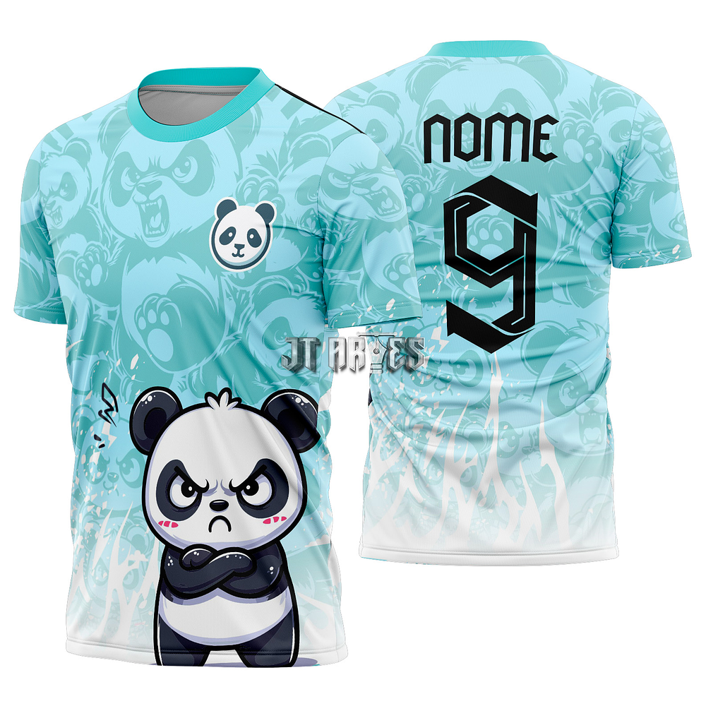 Arte Vetor Camisa Interclasse Panda Mod-482