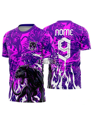 Arte Vetor Camisa Interclasse Pantera Mod-483