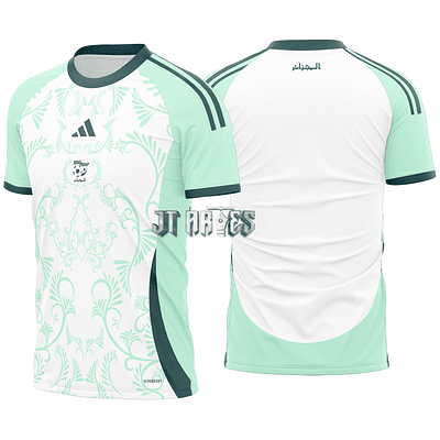 Arte Vetor Camisa Algeria Concept 2024