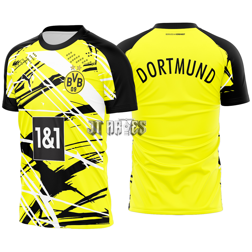 Arte Vetor Camisa Borussia Concept 2025