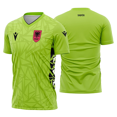 Arte Vetor Camisa Albania Goleiro 2024-2025