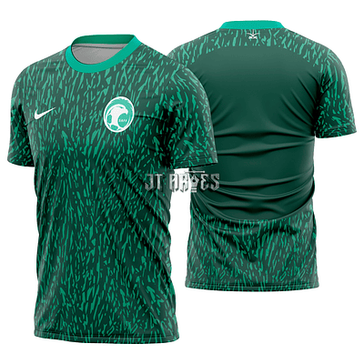 Arte Vetor Camisa Arábia Saudita Visita 2022-2023