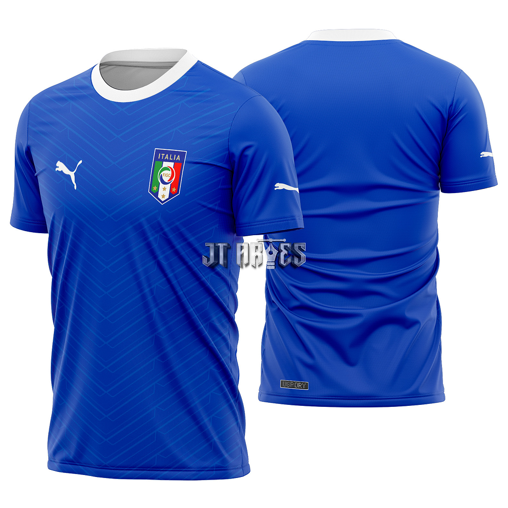 Arte Vetor Camisa Italia Local 2012-2013