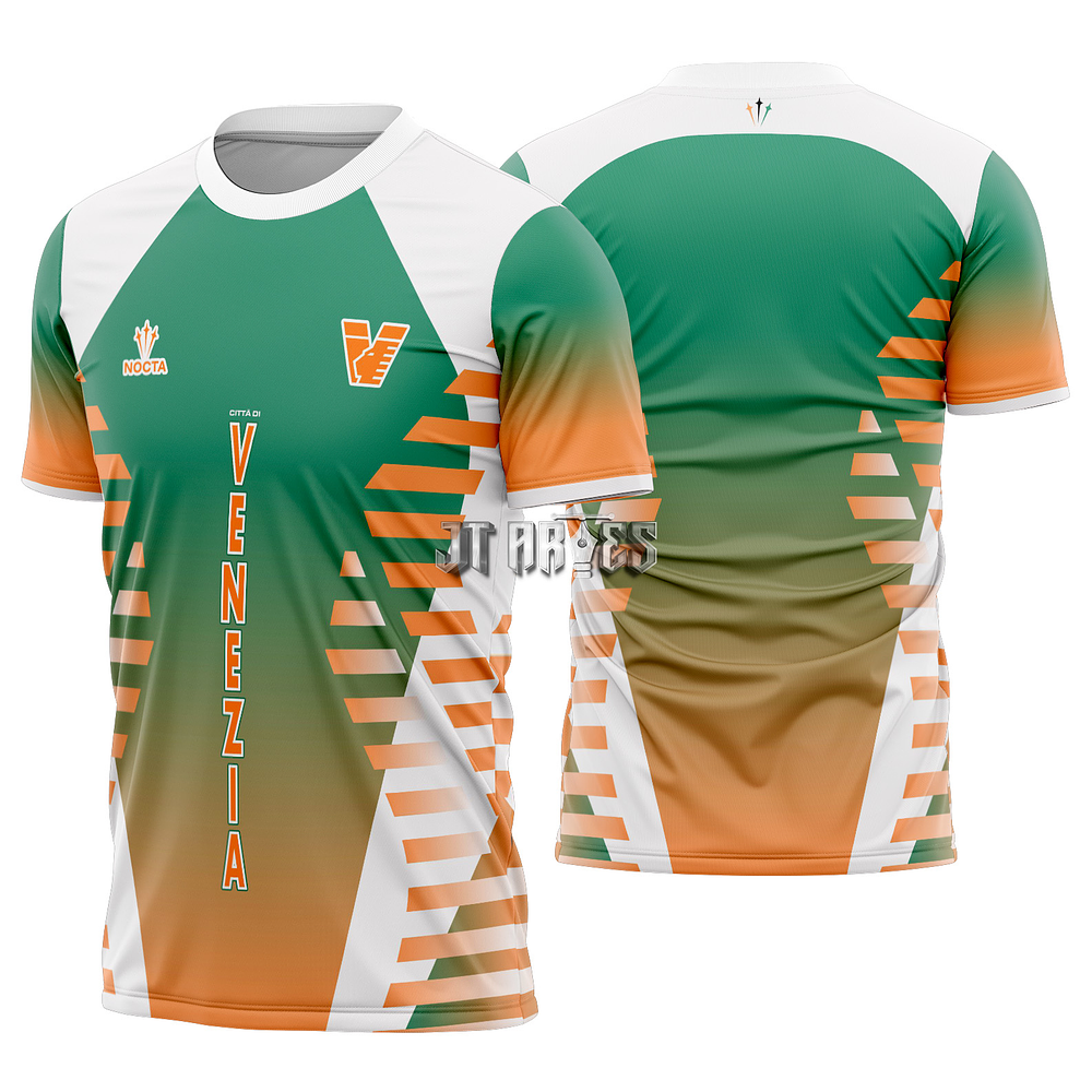 Arte Vetor Camisa Venezia Pre-jogo 2024-2025