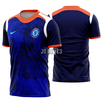 Arte Vetor Camisa Chelsea Concept 2025