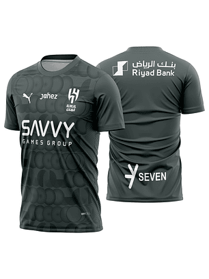 Arte vetor camisa Al Hilal Terceira 2025-2026