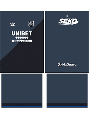 Arte Vetor Camisa Rangers FC Terceira 2025-2026