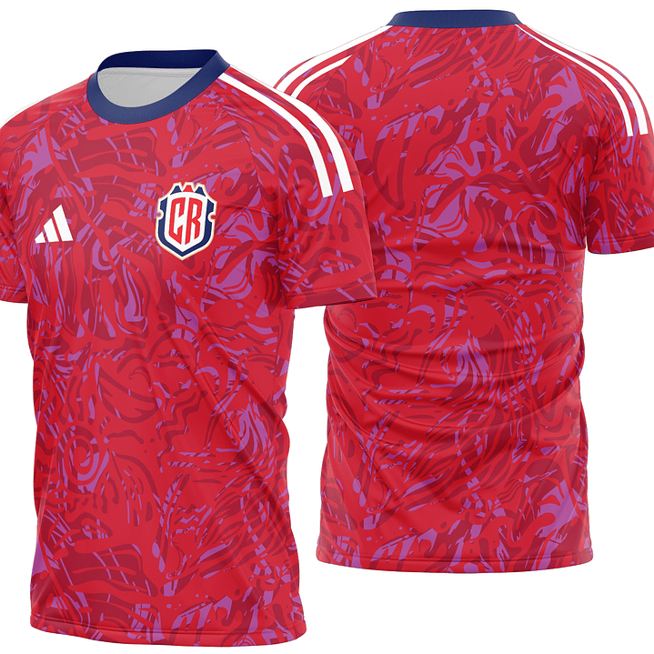 Arte Vetor Camisa Costa Rica Local World Cup 2026 1