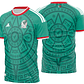 Arte Vetor Camisa México local World Cup 2026 - Thumbnail 1