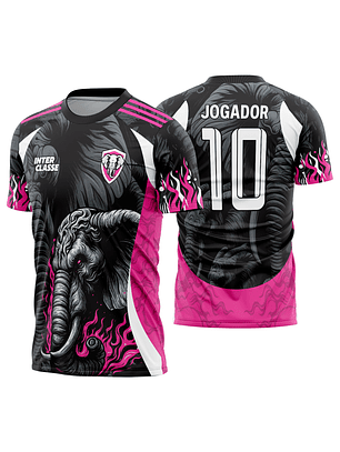 Arte Vetor Camisa Interclasse elefante Mod-846