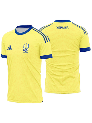 Arte Vetor Camisa Ucrania Home  Kit 2026