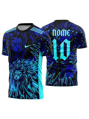 Arte Vetor Camisa Interclasse leão Mod-847