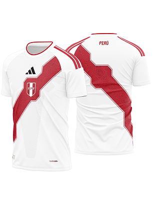 Arte Vetor Camisa Peru Local 2026