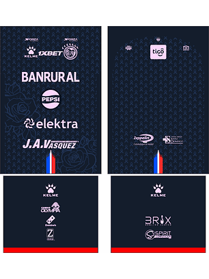 Arte Vetor Camisa Xelaju Terceira 2025-2026