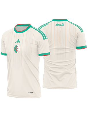 Arte Vetor Camisa Algeria Local 2026