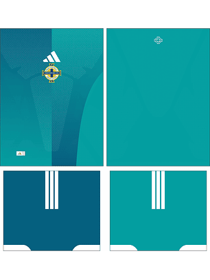 Arte Vetor Camisa Irlanda Norte Local 2026