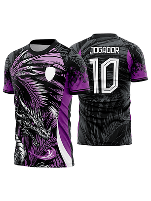 Arte vetor camisa Interclasse dragão Mod-849