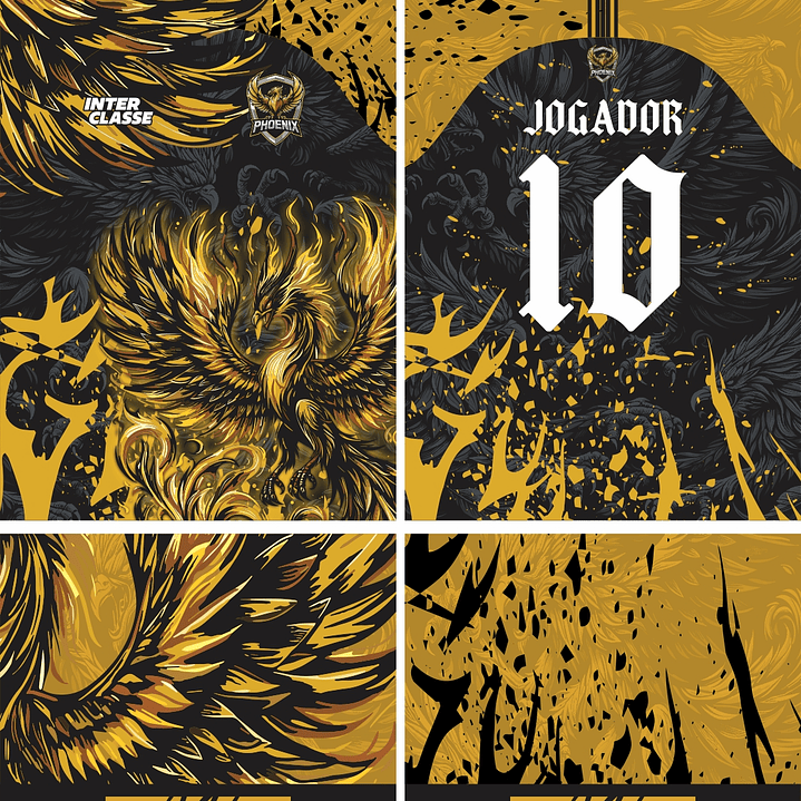 Arte Vetor Camisa Interclasse Fenix Mod-850 2