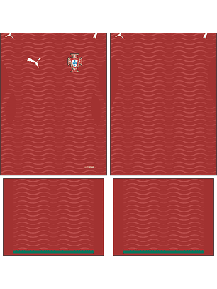 Arte Vetor Camisa Portugal Local 2026