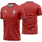Arte Vetor Camisa Portugal Local 2026 - Thumbnail 1