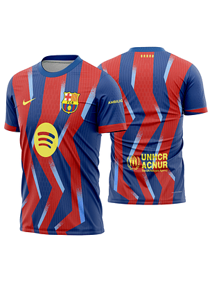 Arte Vetor Camisa Barcelona quarta 2025-2026