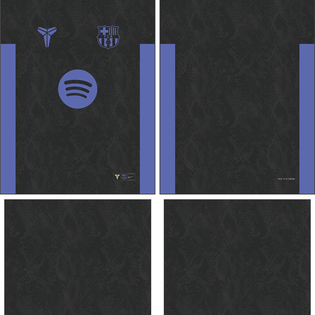 Arte Vetor Camisa Barcelona Pre-jogo 2025-2026 2