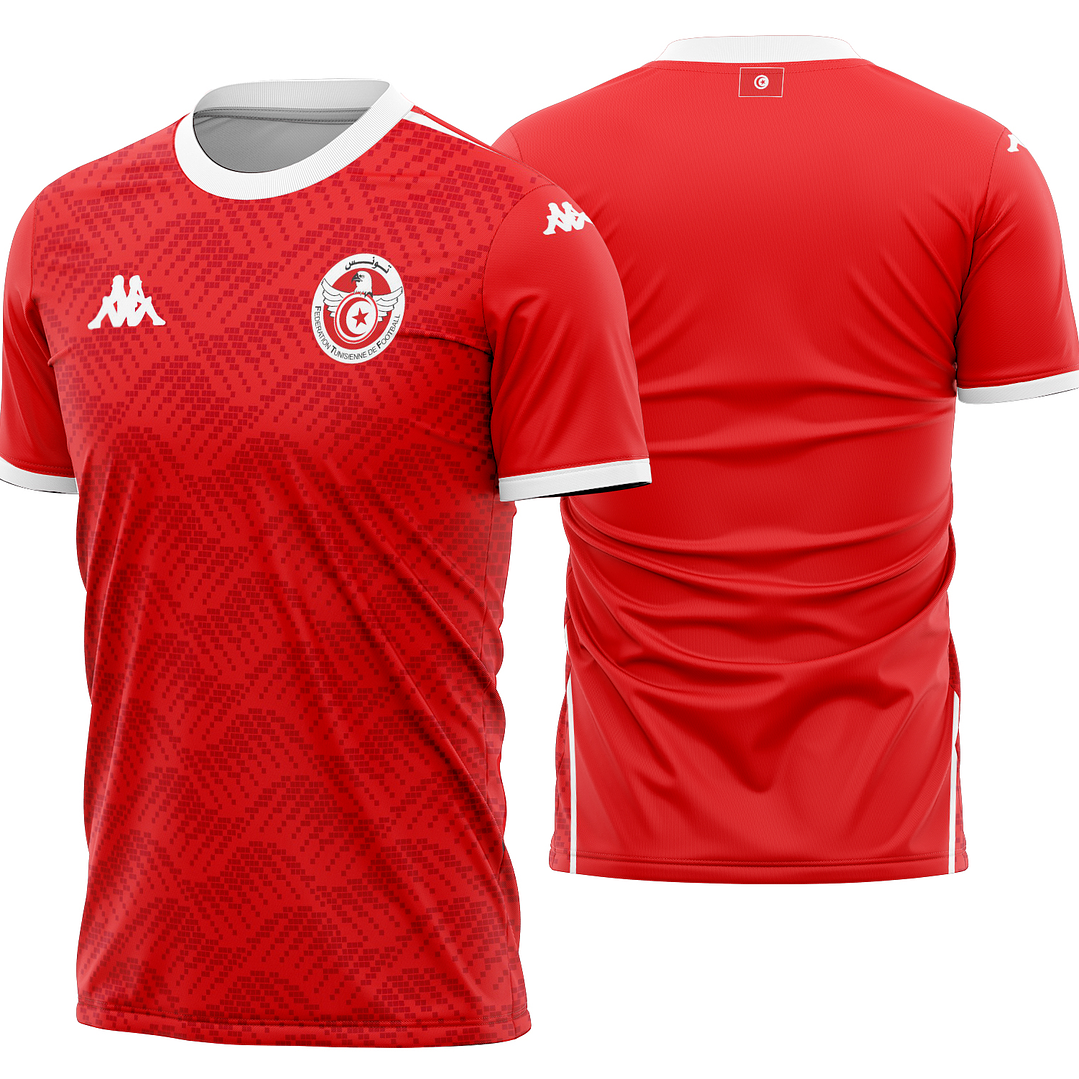 Arte Vetor Camisa Tunizia Local 2025 1