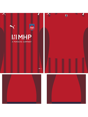Arte Vetor Camisa 1. FC Heidenheim Local 2025-2026