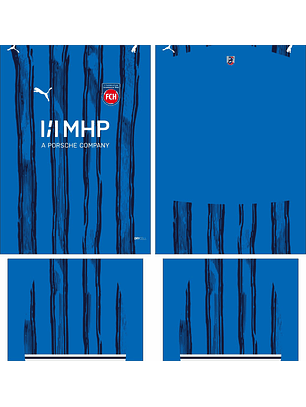 Arte Vetor Camisa 1. FC Heidenheim Visita 2025-2026