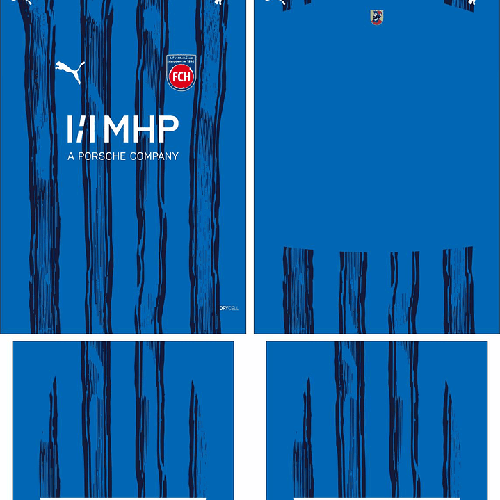 Arte Vetor Camisa 1. FC Heidenheim Visita 2025-2026 2