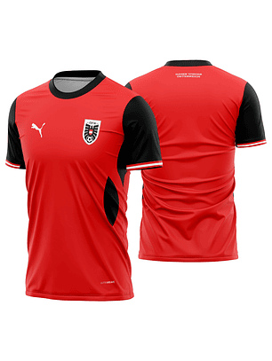 Arte Vetor Camisa Austria Local 2026