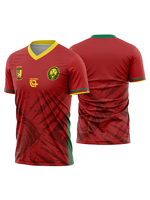 Arte Vetor Camisa Camarões Visita 2026