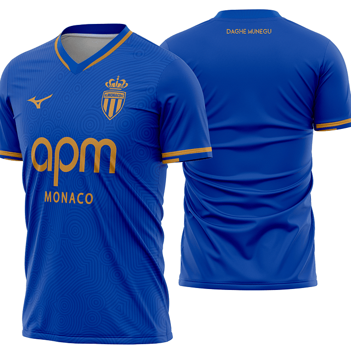 Arte Vetor Camisa As Monaco Visita 2025-2026 1