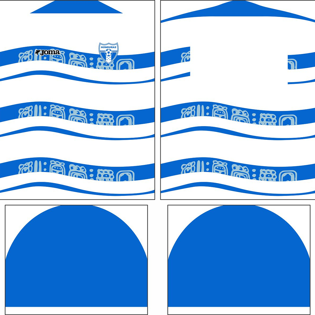 Arte Vetor Camisa Honduras Visita 2005 2