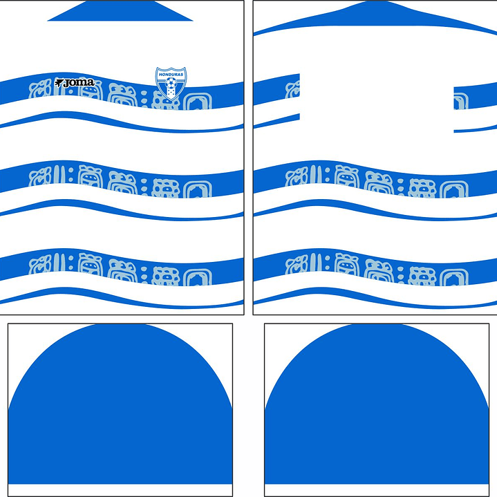 Arte Vetor Camisa Honduras Visita 2005 2