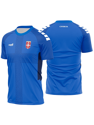 Arte Vetor Camisa Serbia Local 2025