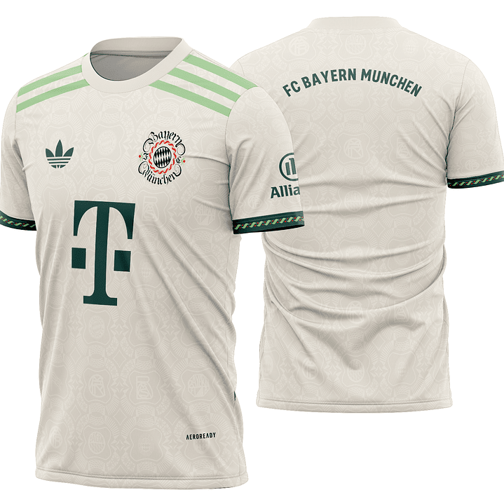 Arte Vetor Camisa Bayern Munich Oktoberfest 2025-2026 1