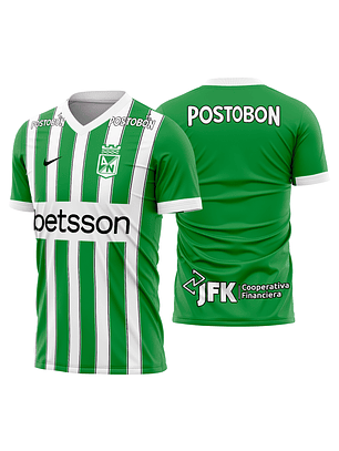Arte Vetor Camisa Atletico Nacional Local 2026