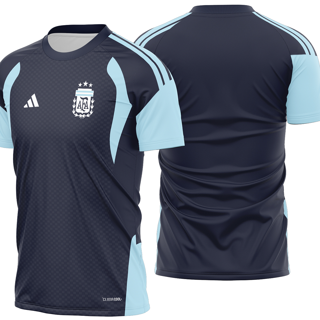 Arte Vetor Camisa Argentina treino II 2026 1