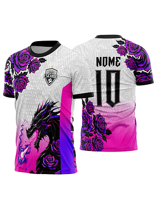 Arte vetor camisa Interclasse Dragão Mod-858