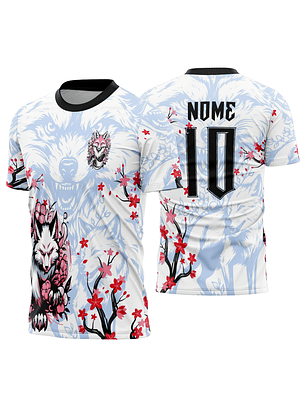 Arte vetor camisa Interclasse raposa Mod-859