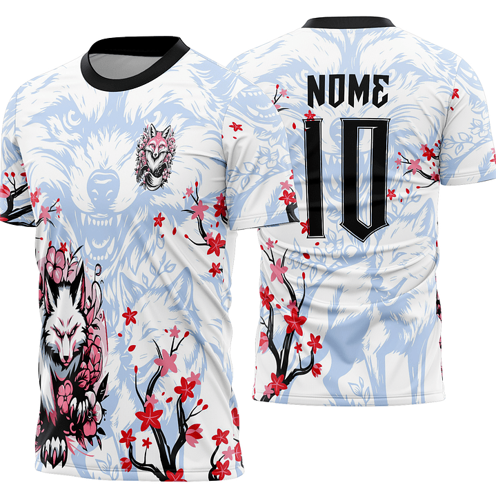 Arte vetor camisa Interclasse raposa Mod-859 1