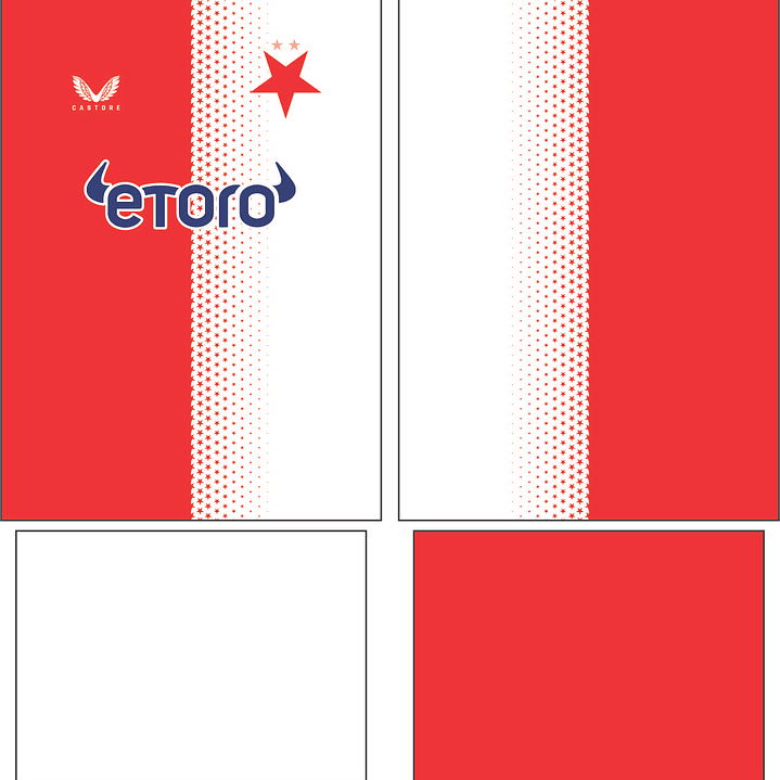 Arte Vetor Camisa Slavia Praha Local 2025-2026 2