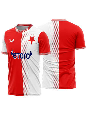 Arte Vetor Camisa Slavia Praha Local 2025-2026