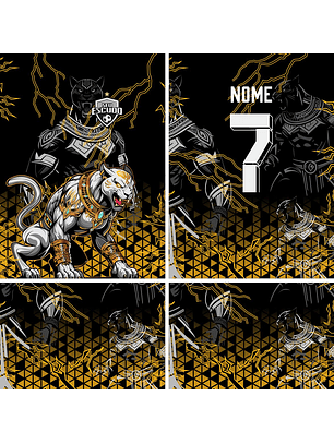 Arte Vetor Camisa Interclasse pantera Mod-862