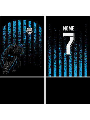 Arte Vetor Camisa Interclasse pantera Mod-863