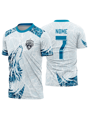 Arte Vetor Camisa Interclasse lobo Mod-865