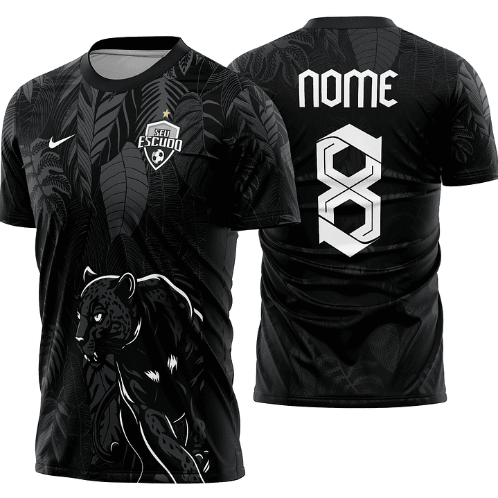 Arte Vetor Camisa Interclasse pantera Mod-868 1